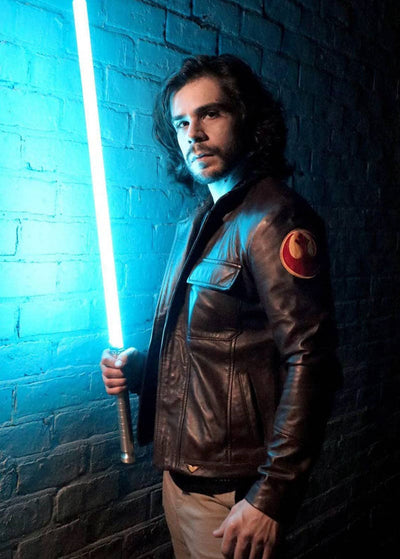 Men's Rebel Alliance Genuine Leather Jacket