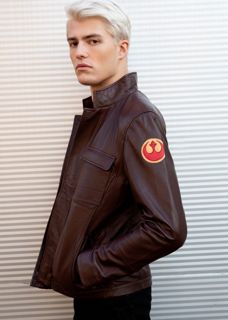 Rebel Alliance Brown Leather Jacket