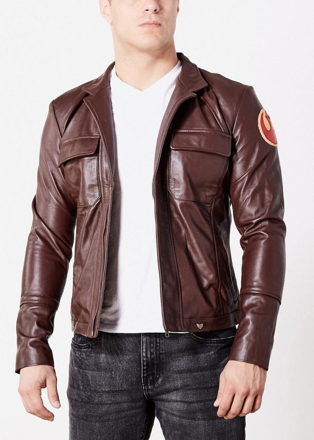 Men's Rebel Alliance Genuine Leather Jacket