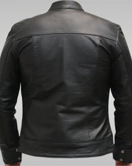 Jason Statham Death Race Black Leather Jacket