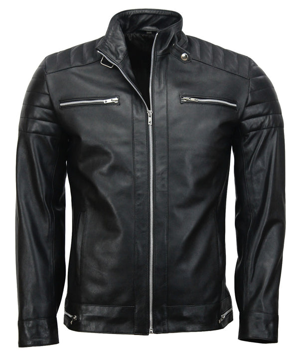 Andrew Tate Black Top G Leather Jacket