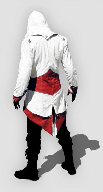 Assassin's Creed 3 Connor Kenway Hooded Leather Jacket