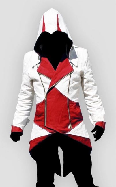 Assassin's Creed 3 Connor Kenway Hooded Leather Jacket