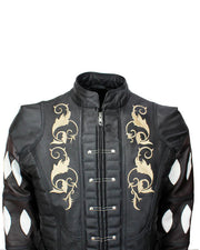 Astarion Black Leather BG3 Cosplay Gaming Jacket