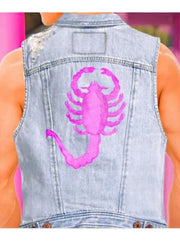 Barbie 2023 Ryan Gosling Blue Denim Vest