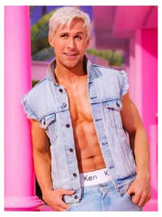 Barbie 2023 Ryan Gosling Denim Vest