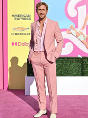 Barbie Movie 2023 Ken Ryan Gosling Pink Blazer Suit