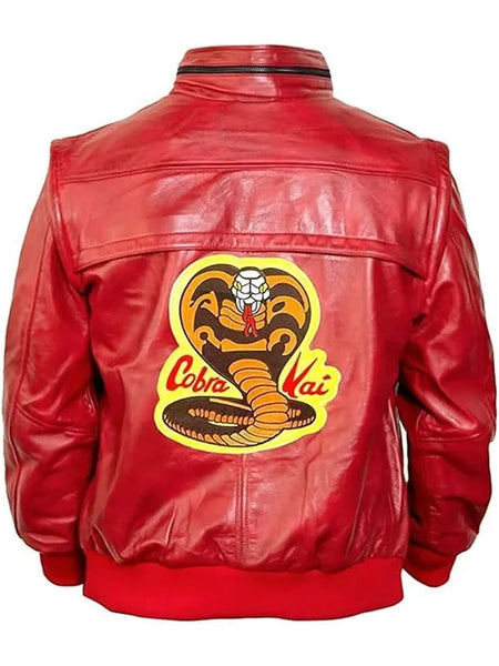 Men's Johnny Lawrence Jacket - Bomber Cobra Kai Jacket