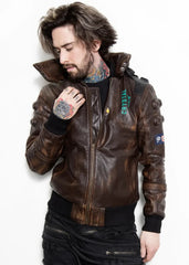 Cyberpunk 2077 Samurai Bomber Leather Jacket