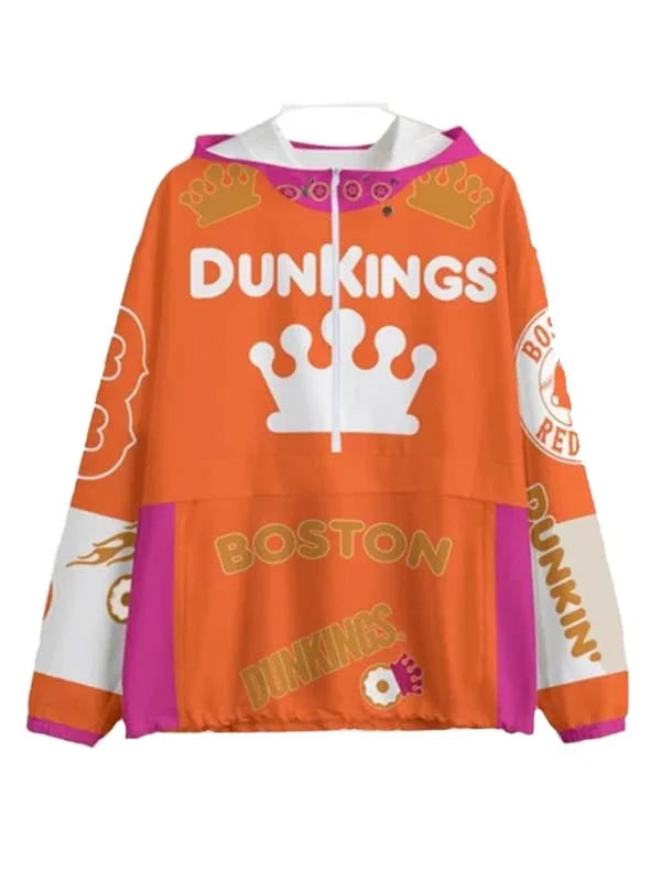 Boston Dunkin Donuts Fleece Hoodie