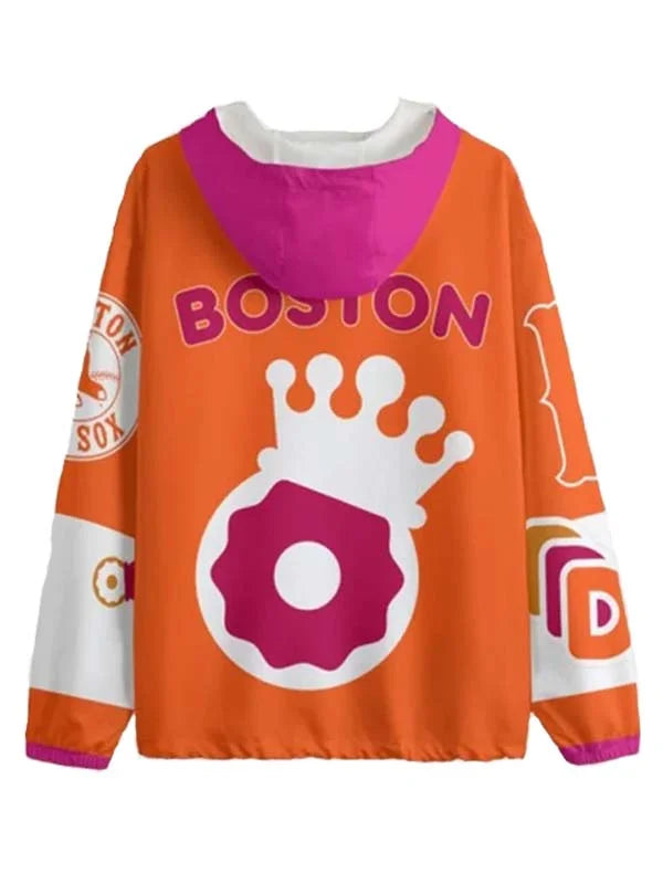 Boston Dunkin Donuts Fleece Hoodie