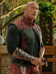 Dwayne Johnson Red One Real Leather Vest