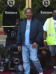 Beverly Hills Cop Axel Foley Blue Bomber Jacket