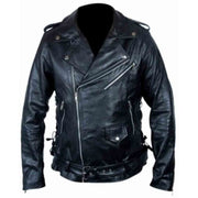 Fallout 4 Atom Cats Black Motorcycle Rider Leather Jacket