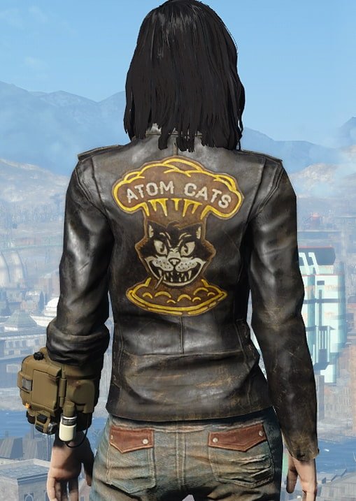 Fallout 4 Atom Cats Leather Jacket