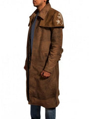 Fallout NCR Coat - Ranger Brown Leather Coat