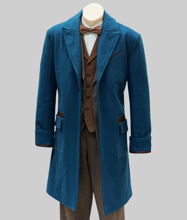 Newt Scamander Fantastic Beasts Blue Coat