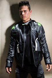 Men's Soldier 76 Houston Outlaws Black And Green Jacket