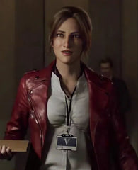 Resident Evil Infinite Darkness Claire Redfield Leather Jacket