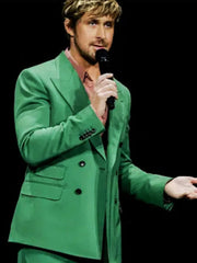 The Fall Guy 2024 Outfits Ryan Gosling Green Blazer