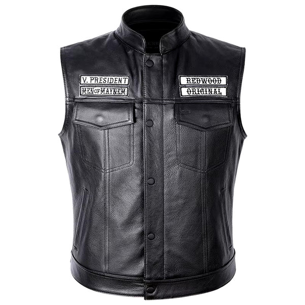 Sons Of Anarchy Motorcycle Leather Vest