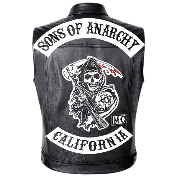 Sons Of Anarchy Motorcycle Leather Vest