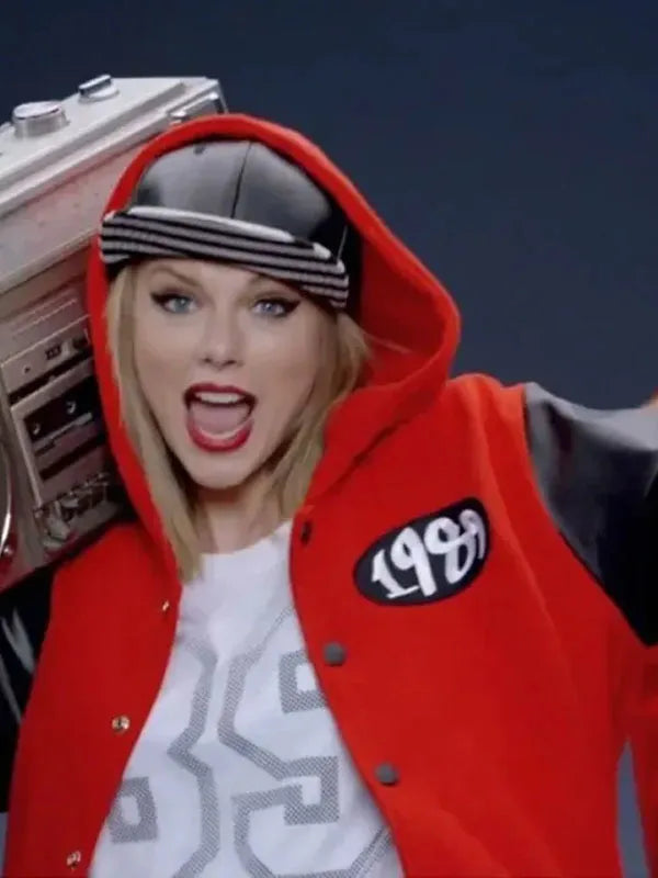 Taylor Swift 1989 Hooded Varsity Bomber Jacket