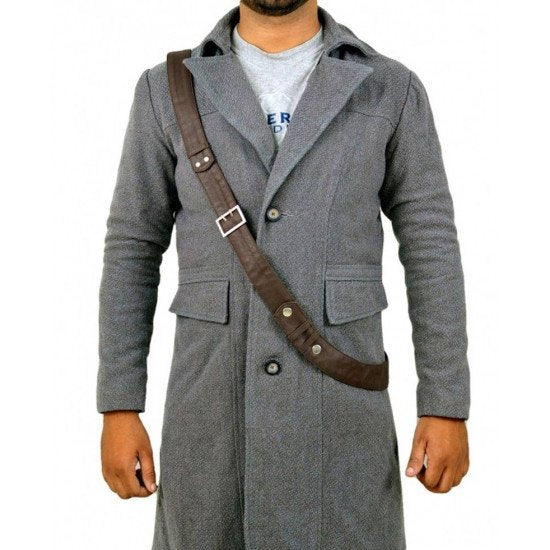 Bloodborne Hunter Grey Trench Coat