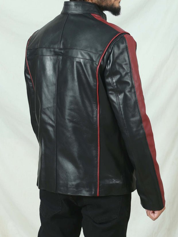 Mens Mass Effect 3 N7 Leather Jacket