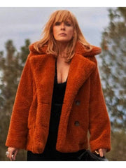 Women Yellowstone Beth Dutton Shearling Coat