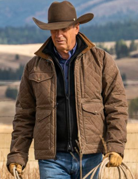 Yellowstone John Dutton Quilted Jacket