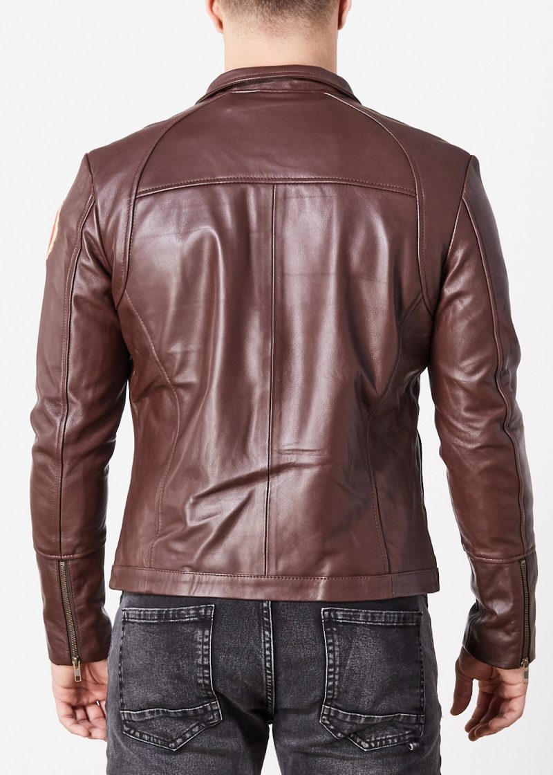 Rebel Alliance Brown Leather Jacket