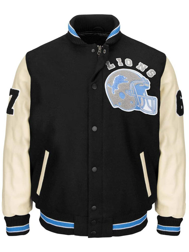 Axel Foley Detroit Lions Beverly Hills Cop Varsity Jacket