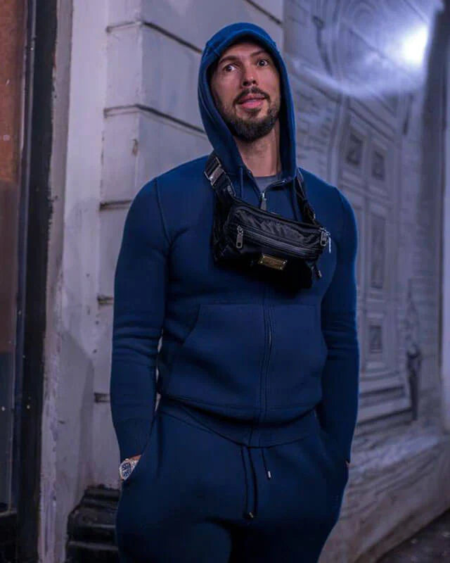 Cobra Andrew Tate Fleece Blue Tracksuit