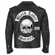 Black Label Society Jacket - Men's Biker Leather Jacket