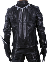 Avengers Infinity War Panther Leather Jacket