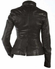 The Twilight Saga Breaking Dawn Black Leather Jacket