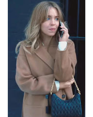 Anyone But You Sydney Sweeney Brown Trench Coat