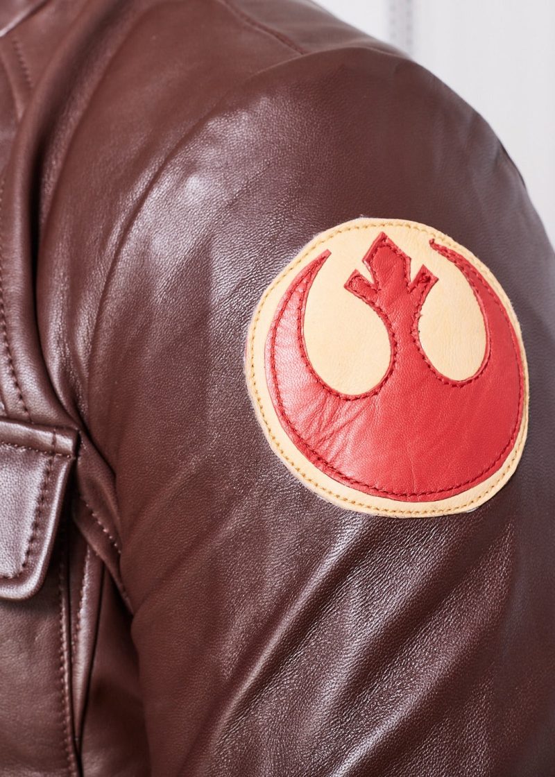 Rebel Alliance Brown Leather Jacket