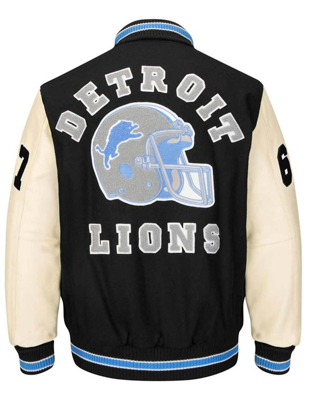 Axel Foley Detroit Lions Beverly Hills Cop Varsity Jacket