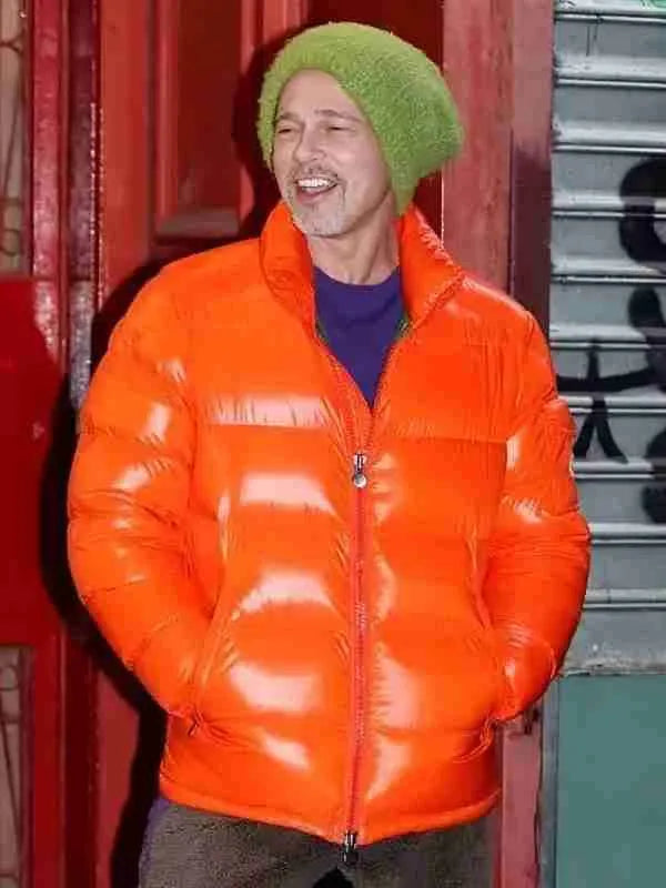 Wolves 2024 Brad Pitt Puffer Jacket