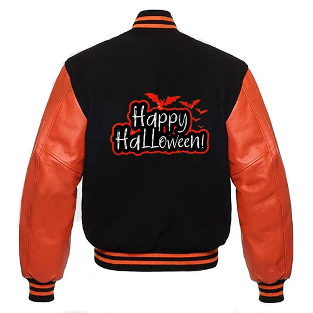 Halloween Letterman Varsity Jacket