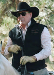 Yellowstone John Dutton Black Vest