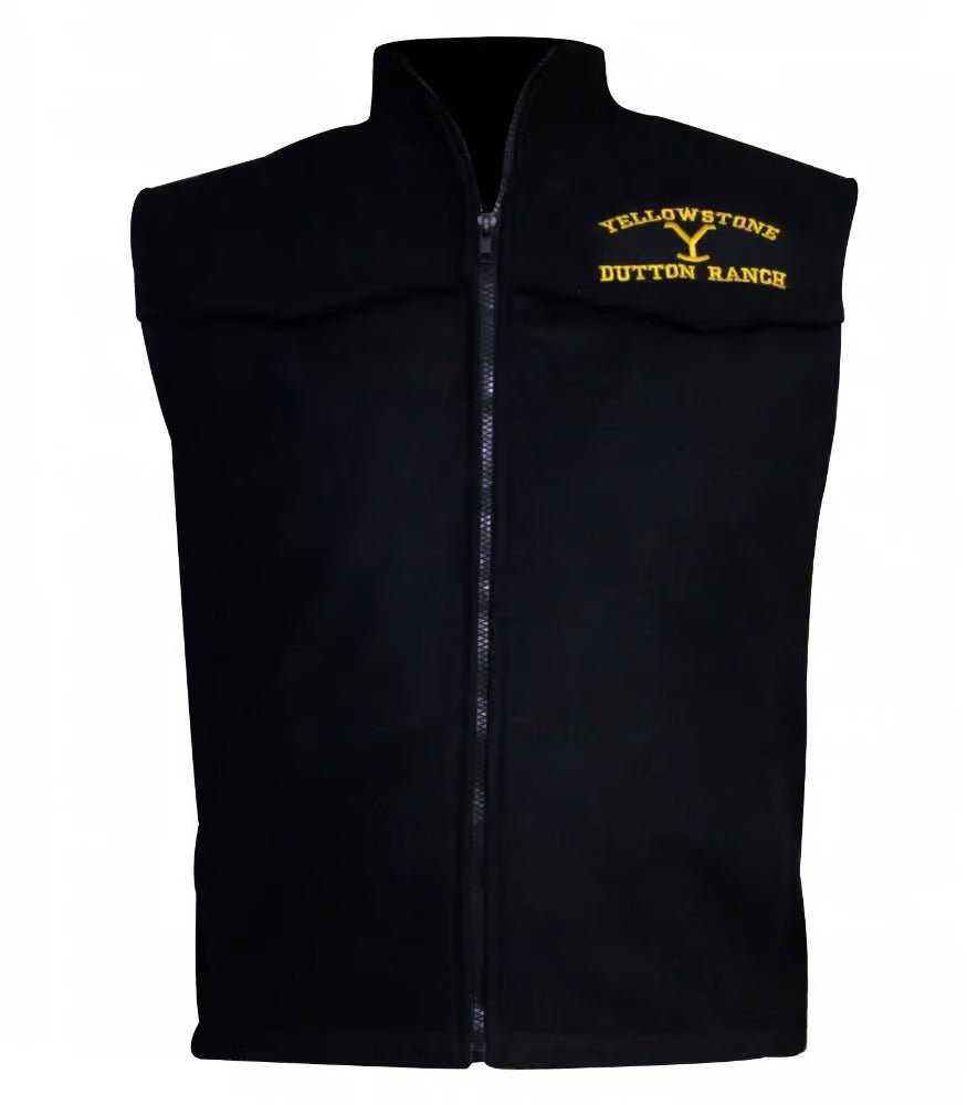 Yellowstone John Dutton Black Vest