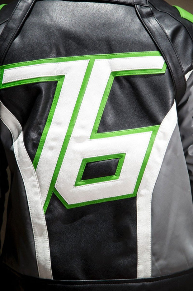 Men's Soldier 76 Houston Outlaws Black And Green Jacket