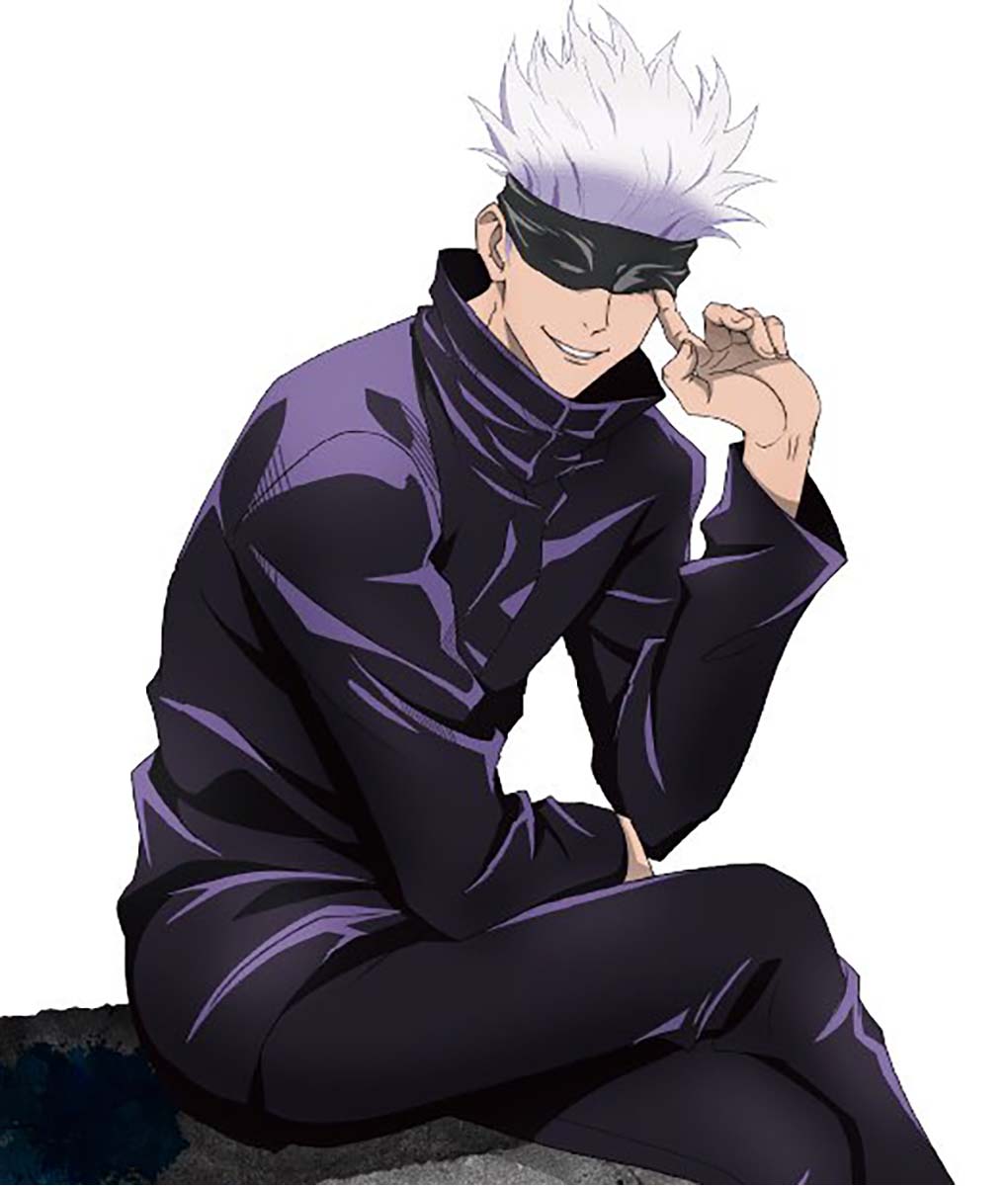 Jujutsu Kaisen Gojo Uniform Velvet Suit