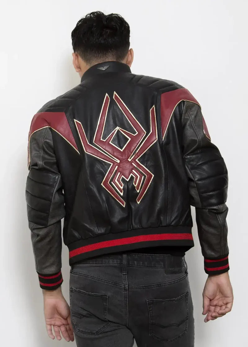 Spider Man Across The Spider Verse Leather Jacket