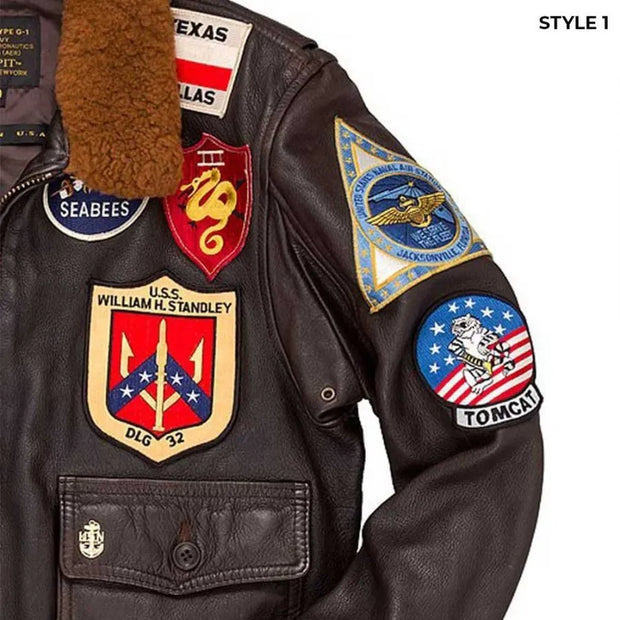 Tom Cruise Jacket - Top Gun Bomber Leather Jacket