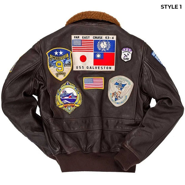 Tom Cruise Jacket - Top Gun Bomber Leather Jacket