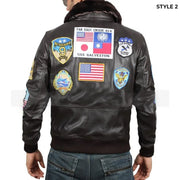 Tom Cruise Jacket - Top Gun Bomber Leather Jacket